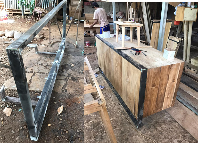 custom kabinet diamond jati berkualitas dan bergaransi