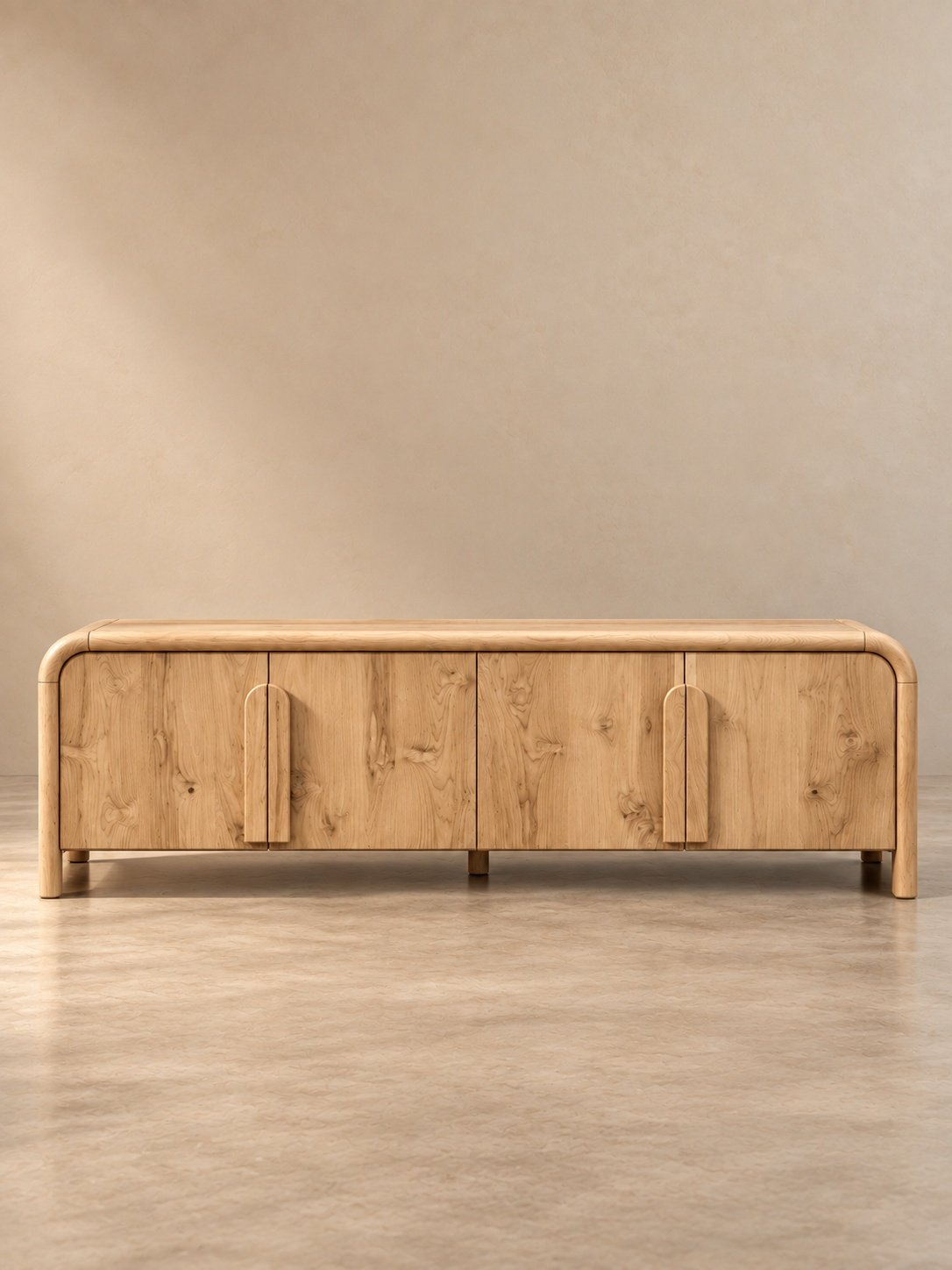 kabinet TV kayu jati Tomono
